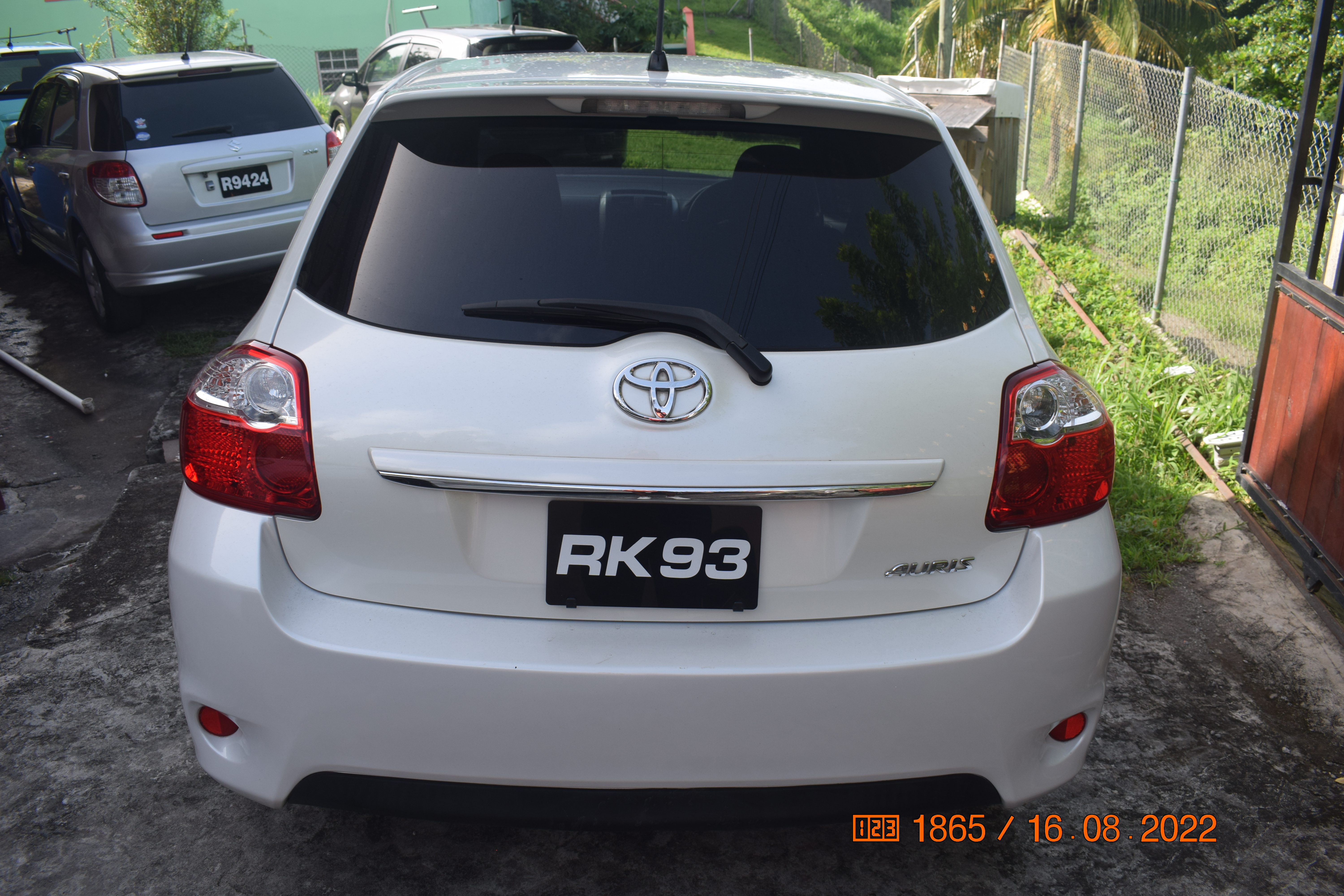 Toyota Auris 5 seater RK93